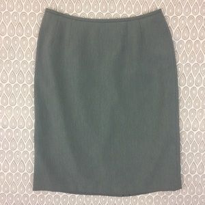 Kasper Women's Gray Pencil Skirt SZ 6P Petite P101